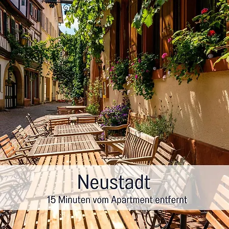 Apartment Winetime - - Fuer Bis Zu 5 Personen - Idyllisch An Den Weinbergen Der Suedlichen Weinstrasse Zwischen Landau Und Neustadt Gelegen
