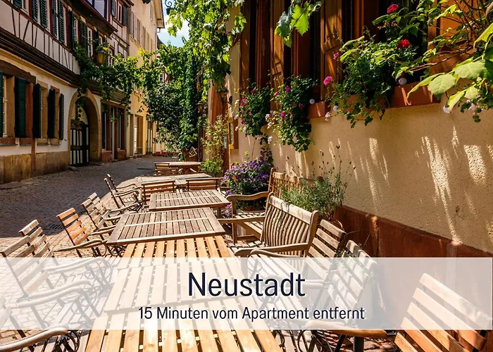 Apartment Winetime - - Für Bis Zu 5 Personen - Idyllisch An Den Weinbergen Der Südlichen Weinstraße Zwischen Landau Und Neustadt Gelegen